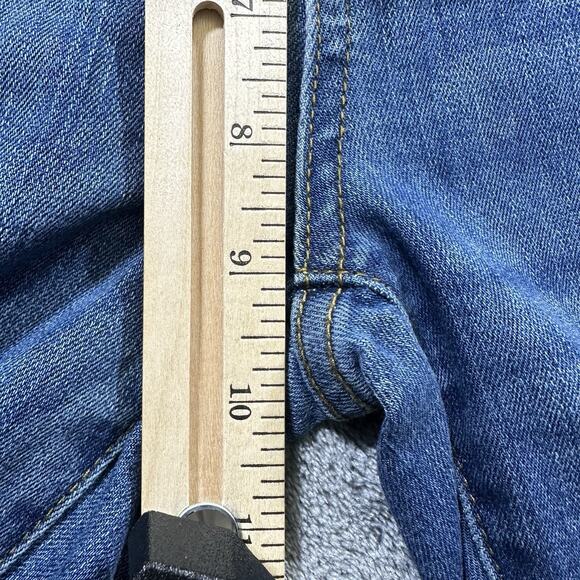 Judy Blue Jeans Women’s 29 Blue Relaxed Fit Denim Straight Casual Pants - Picture 9 of 11